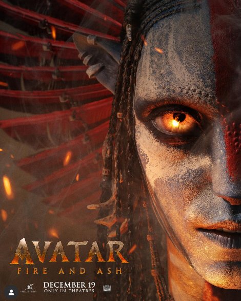 Avatar 3 (Avatar: Fire and Ash 19.12.25)